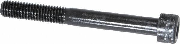 Holo-Krome - M8x1.25 Metric Coarse Hex Socket Drive, Socket Cap Screw - Grade 12.9 Alloy Steel, Black Oxide Finish, Partially Threaded, 70mm Length Under Head - Americas Industrial Supply