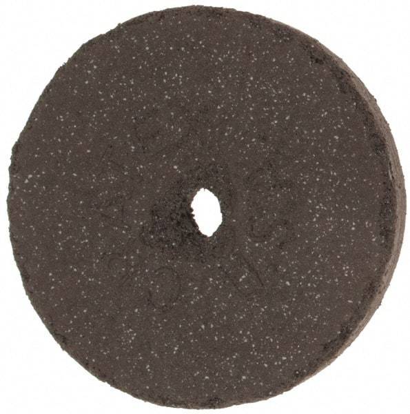 Cratex - 7/8" Diam x 1/8" Hole x 1/8" Thick, Surface Grinding Wheel - Medium Grade - Americas Industrial Supply