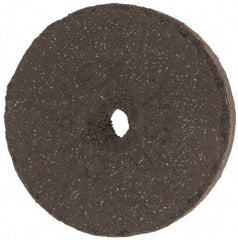 Cratex - 7/8" Diam x 1/8" Hole x 1/8" Thick, Surface Grinding Wheel - Medium Grade - Americas Industrial Supply
