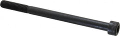 Holo-Krome - M8x1.25 Metric Coarse Hex Socket Drive, Socket Cap Screw - Grade 12.9 Alloy Steel, Black Oxide Finish, Partially Threaded, 110mm Length Under Head - Americas Industrial Supply
