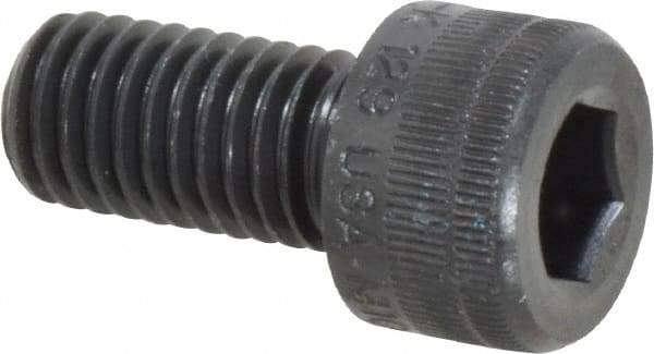 Holo-Krome - M10x1.50 Metric Coarse Hex Socket Drive, Socket Cap Screw - Grade 12.9 Alloy Steel, Black Oxide Finish, Fully Threaded, 20mm Length Under Head - Americas Industrial Supply