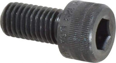 Holo-Krome - M10x1.50 Metric Coarse Hex Socket Drive, Socket Cap Screw - Grade 12.9 Alloy Steel, Black Oxide Finish, Fully Threaded, 20mm Length Under Head - Americas Industrial Supply