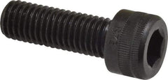 Holo-Krome - M10x1.50 Metric Coarse Hex Socket Drive, Socket Cap Screw - Grade 12.9 Alloy Steel, Black Oxide Finish, Fully Threaded, 30mm Length Under Head - Americas Industrial Supply
