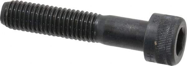 Holo-Krome - M10x1.50 Metric Coarse Hex Socket Drive, Socket Cap Screw - Grade 12.9 Alloy Steel, Black Oxide Finish, Partially Threaded, 50mm Length Under Head - Americas Industrial Supply