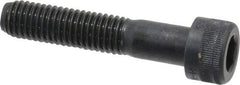 Holo-Krome - M10x1.50 Metric Coarse Hex Socket Drive, Socket Cap Screw - Grade 12.9 Alloy Steel, Black Oxide Finish, Partially Threaded, 50mm Length Under Head - Americas Industrial Supply