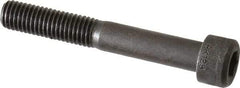 Holo-Krome - M10x1.50 Metric Coarse Hex Socket Drive, Socket Cap Screw - Grade 12.9 Alloy Steel, Black Oxide Finish, Partially Threaded, 70mm Length Under Head - Americas Industrial Supply