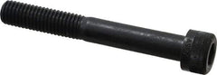 Holo-Krome - M10x1.50 Metric Coarse Hex Socket Drive, Socket Cap Screw - Grade 12.9 Alloy Steel, Black Oxide Finish, Partially Threaded, 75mm Length Under Head - Americas Industrial Supply