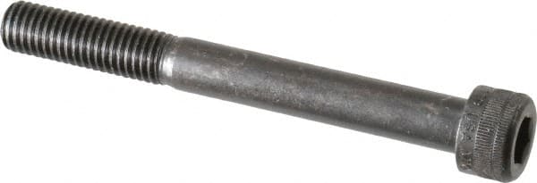 Holo-Krome - M10x1.50 Metric Coarse Hex Socket Drive, Socket Cap Screw - Grade 12.9 Alloy Steel, Black Oxide Finish, Partially Threaded, 90mm Length Under Head - Americas Industrial Supply