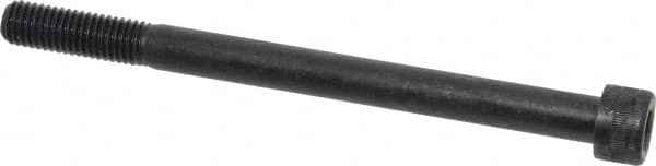 Holo-Krome - M10x1.50 Metric Coarse Hex Socket Drive, Socket Cap Screw - Grade 12.9 Alloy Steel, Black Oxide Finish, Partially Threaded, 130mm Length Under Head - Americas Industrial Supply