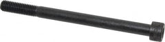Holo-Krome - M10x1.50 Metric Coarse Hex Socket Drive, Socket Cap Screw - Grade 12.9 Alloy Steel, Black Oxide Finish, Partially Threaded, 130mm Length Under Head - Americas Industrial Supply