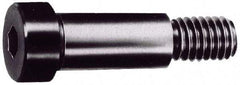 Value Collection - 5/8" Shoulder Diam x 4" Shoulder Length, 1/2-13 UNC, Hex Socket Shoulder Screw - 18-8 Stainless Steel, Uncoated, 3/8" Head Height x 7/8" Head Diam - Americas Industrial Supply