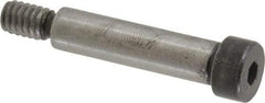 Holo-Krome - 5/16" Shoulder Diam x 1-1/4" Shoulder Length, 1/4-20 UNRC, Hex Socket Shoulder Screw - 8 Alloy Steel, Uncoated, 0.419 to 0.438" Head Diam - Americas Industrial Supply