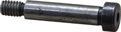 Holo-Krome - 3/8" Shoulder Diam x 1-1/2" Shoulder Length, 5/16-18 UNRC, Hex Socket Shoulder Screw - 8 Alloy Steel, Uncoated, 0.543 to 0.562" Head Diam - Americas Industrial Supply