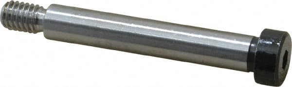 Holo-Krome - 3/8" Shoulder Diam x 2-1/4" Shoulder Length, 5/16-18 UNRC, Hex Socket Shoulder Screw - 8 Alloy Steel, Uncoated, 0.543 to 0.562" Head Diam - Americas Industrial Supply