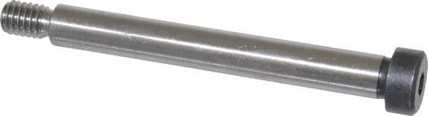 Holo-Krome - 3/8" Shoulder Diam x 3" Shoulder Length, 5/16-18 UNRC, Hex Socket Shoulder Screw - 8 Alloy Steel, Uncoated, 0.543 to 0.562" Head Diam - Americas Industrial Supply
