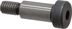 Holo-Krome - 1/2" Shoulder Diam x 1" Shoulder Length, 3/8-16 UNRC, Hex Socket Shoulder Screw - 8 Alloy Steel, Uncoated, 0.729 to 3/4" Head Diam - Americas Industrial Supply