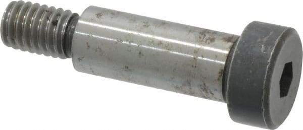 Holo-Krome - 1/2" Shoulder Diam x 1-1/4" Shoulder Length, 3/8-16 UNRC, Hex Socket Shoulder Screw - 8 Alloy Steel, Uncoated, 0.729 to 3/4" Head Diam - Americas Industrial Supply