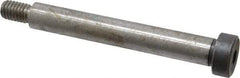Holo-Krome - 1/2" Shoulder Diam x 3-1/2" Shoulder Length, 3/8-16 UNRC, Hex Socket Shoulder Screw - 8 Alloy Steel, Uncoated, 0.729 to 3/4" Head Diam - Americas Industrial Supply