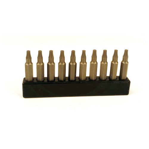 System 4 10 Pack Torx Micro Bits T5 × 28mm - Americas Industrial Supply