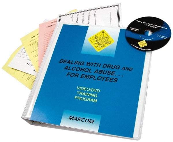 Marcom - Dealing with Drug and Alcohol Abuse for Managers and Supervisors, Multimedia Training Kit - 19 Minute Run Time DVD, English and Spanish - Americas Industrial Supply