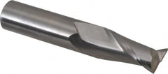 OSG - 16mm, 32mm LOC, 16mm Shank Diam, 89mm OAL, 2 Flute, Solid Carbide Square End Mill - Single End, Uncoated, Spiral Flute, 30° Helix, Centercutting, Right Hand Cut, Right Hand Flute, Series 402 - Americas Industrial Supply