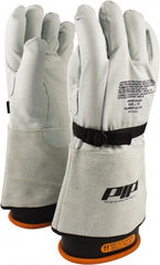 Novax - Class 1 & 2, Size 12, 14" Long, Goatskin Leather Protector - Americas Industrial Supply