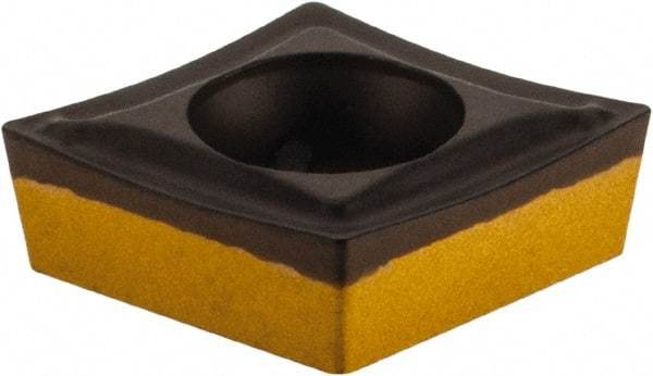 Iscar - CCMT2-0 SM Grade IC8250 Carbide Turning Insert - TiCN/Al2O3 Finish, 80° Diamond, 1/4" Inscr Circle, 3/32" Thick, 0.0079" Corner Radius - Americas Industrial Supply