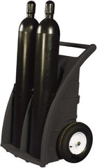 Enpac - Gas Cylinder Carts, Racks, Stands & Holders Type: Dual Cylinder Dolly Fits Cylinder Diameter: 13 (Inch) - Americas Industrial Supply