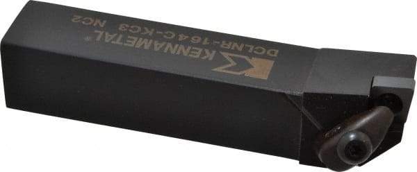 Kennametal - DCLN, Right Hand Cut, 5° Lead Angle, 1" Shank Height x 1" Shank Width, Negative Rake Indexable Turning Toolholder - 5" OAL, CN..43. Insert Compatibility, Series Kenclamp - Americas Industrial Supply