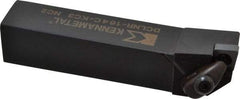 Kennametal - DCLN, Right Hand Cut, 5° Lead Angle, 1" Shank Height x 1" Shank Width, Negative Rake Indexable Turning Toolholder - 5" OAL, CN..43. Insert Compatibility, Series Kenclamp - Americas Industrial Supply