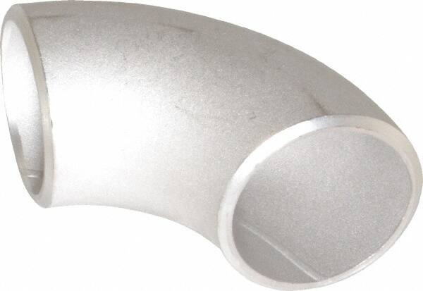 Merit Brass - 1-1/4" Grade 304L Stainless Steel Pipe 90° Long Radius Elbow - Butt Weld x Butt Weld End Connections - Americas Industrial Supply