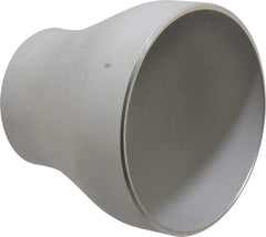Merit Brass - 4 x 2-1/2" Grade 304L Stainless Steel Pipe Concentric Reducer - Butt Weld x Butt Weld End Connections - Americas Industrial Supply