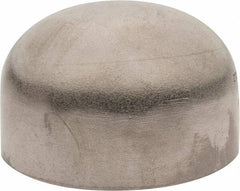 Merit Brass - 2" Grade 304L Stainless Steel Pipe End Cap - Butt Weld End Connections - Americas Industrial Supply
