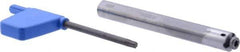 Iscar - MGCH, Indexable Grooving Tool Holder - GFQR Insert Compatibility, 9mm Shank Width, 83.5mm OAL, Through Coolant - Americas Industrial Supply
