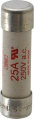 Cooper Bussmann - 250 VAC/VDC, 15 Amp, Fast-Acting Semiconductor/High Speed Fuse - 50.8mm OAL, 200 (RMS), 50 at DC kA Rating, 9/16" Diam - Americas Industrial Supply