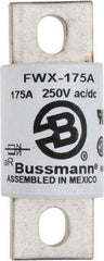 Cooper Bussmann - 250 VAC/VDC, 175 Amp, Fast-Acting Semiconductor/High Speed Fuse - Stud Mount Mount, 3-1/8" OAL, 200 (RMS), 50 at DC kA Rating, 1-7/32" Diam - Americas Industrial Supply