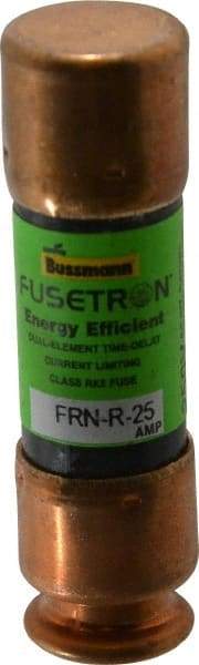 Cooper Bussmann - 125 VDC, 250 VAC, 25 Amp, Time Delay General Purpose Fuse - Fuse Holder Mount, 50.8mm OAL, 20 at DC, 200 (RMS) kA Rating, 9/16" Diam - Americas Industrial Supply