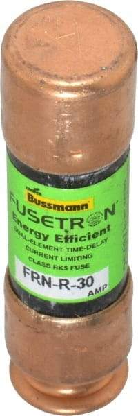 Cooper Bussmann - 125 VDC, 250 VAC, 30 Amp, Time Delay General Purpose Fuse - Fuse Holder Mount, 50.8mm OAL, 20 at DC, 200 (RMS) kA Rating, 9/16" Diam - Americas Industrial Supply