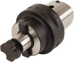 Seco - C6 Modular Connection 1-1/4" Pilot Diam Shell Mill Holder - 1-1/2" Flange to Nose End Projection, 2-3/4" Nose Diam, Through-Spindle Coolant - Exact Industrial Supply