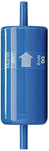 Parker - 1/4" Outlet, 125 Max psi, Inline Filters, Regulators & Lubricators - 14.6 CFM, Disposable Gas or Liquid Filter, 4-1/2" Long - Americas Industrial Supply