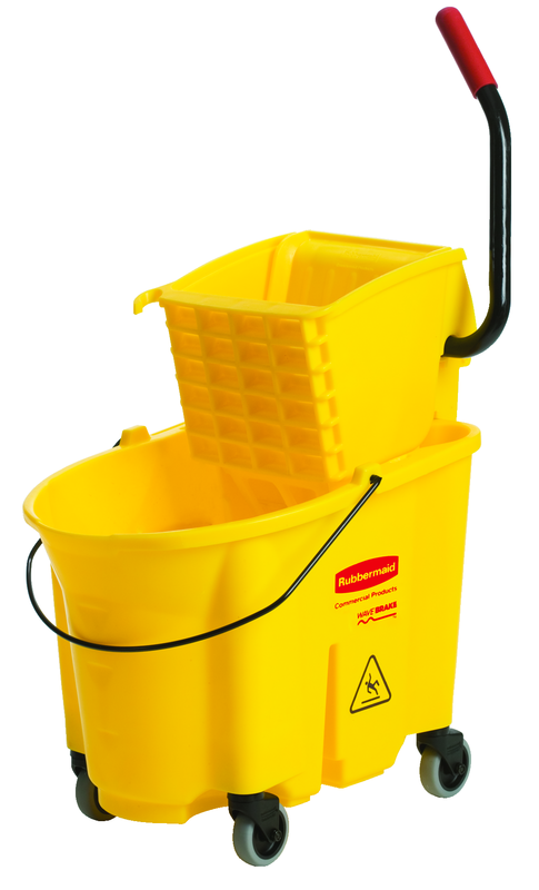 WaveBrake 35 Quart Mop Bucket and Wringer System - Americas Industrial Supply