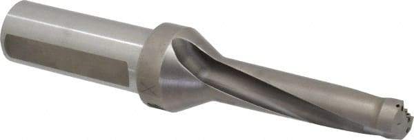 Kennametal - 3-1/2" Max Drill Depth, 4xD, 7/8" Diam, Indexable Insert Drill - 2 Inserts, 1-1/4" Shank Diam, Straight Shank - Americas Industrial Supply