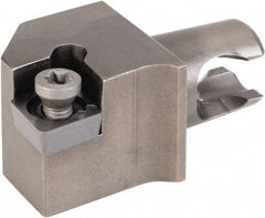 Kennametal - Right Hand Cut, Size KM16, CCMT 09T308 Insert Compatiblity, External Modular Turning & Profiling Cutting Unit Head - 10mm Ctr to Cutting Edge, 20mm Head Length, Through Coolant, Series Micro Screw-On - Americas Industrial Supply