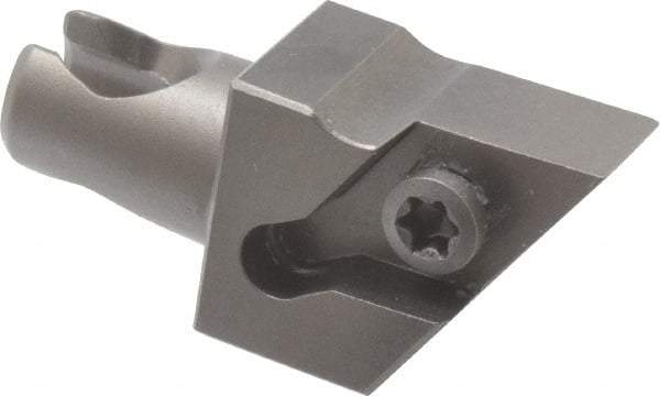 Kennametal - Right Hand Cut, Size KM12, DC.. Insert Compatiblity, External Modular Turning & Profiling Cutting Unit Head - 8mm Ctr to Cutting Edge, 20mm Head Length, Through Coolant, Series Screw-On - Americas Industrial Supply