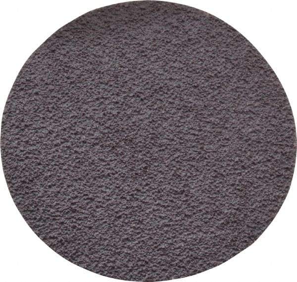 Norton - 2" Diam, 80 Grit Aluminum Oxide Adhesive PSA Disc - Coarse Grade, Brown, X Weighted Backing, Flexible - Americas Industrial Supply