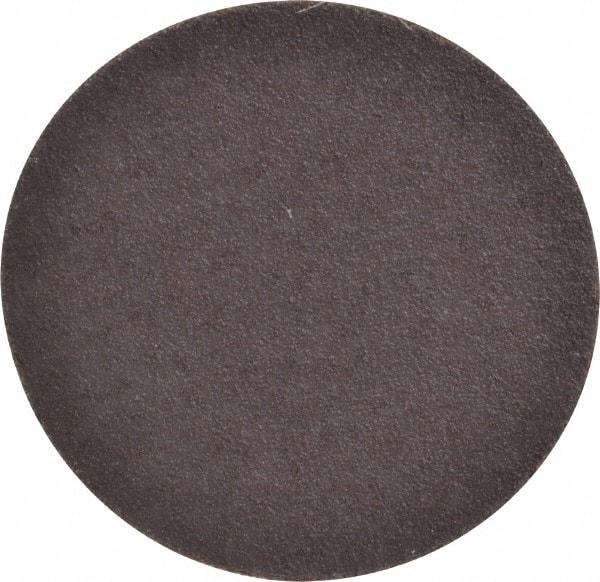 Norton - 5" Diam, 40 Grit Aluminum Oxide Adhesive PSA Disc - Very Coarse, Maroon, X Weighted Cloth Backing, Flexible - Americas Industrial Supply