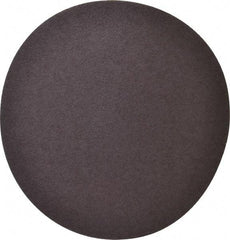 Norton - 8" Diam, 60 Grit Aluminum Oxide Adhesive PSA Disc - Coarse Grade, Maroon, X Weighted Backing, Flexible - Americas Industrial Supply
