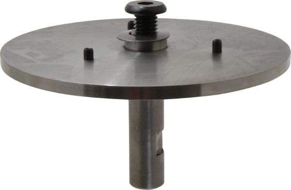 Weiler - 7/8" Arbor Hole to 3/4" Shank Diam Drive Arbor - For 6" Weiler Disc Brushes, Attached Spindle, Flow Through Spindle - Americas Industrial Supply