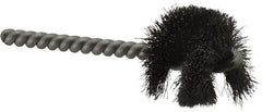 Weiler - 1-1/4" Diam Helical Steel Tube Brush - 0.008" Filament Diam, 1" Brush Length, 3-1/2" OAL, 1/4" Diam Stainless Steel Shank - Americas Industrial Supply