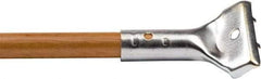 Weiler - 60 x 15/16" Wood Handle for Strip Broom - Tan - Americas Industrial Supply